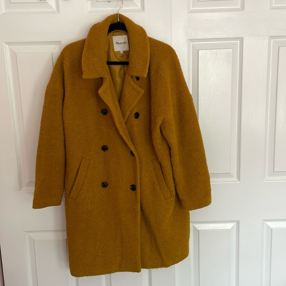 Madewell Bouclé Coat | Sz: L | gently worn